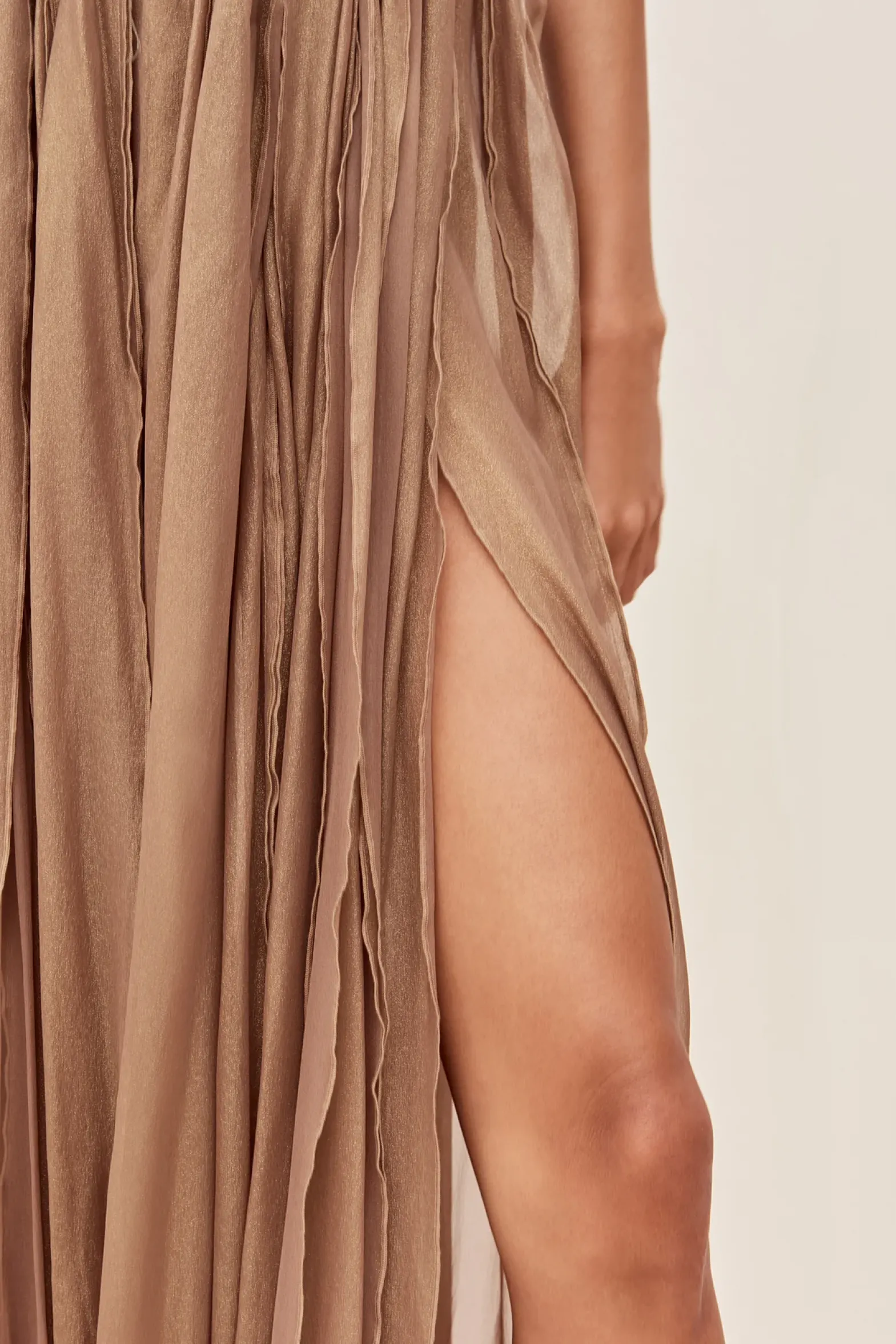 Gowns|Dresses>Cult Gaia ALEXA GOWN - Gold