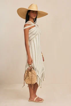 Knits|Dresses>Cult Gaia ALICA KNIT DRESS - Beach Combo