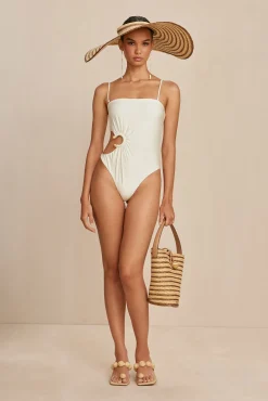 One Pieces>Cult Gaia ALTA ONE PIECE - OFF WHITE