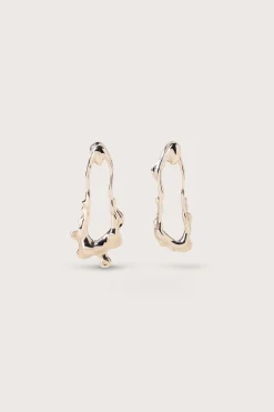 Earrings|Jewelry>Cult Gaia AMINAH EARRING - Shiny Silver
