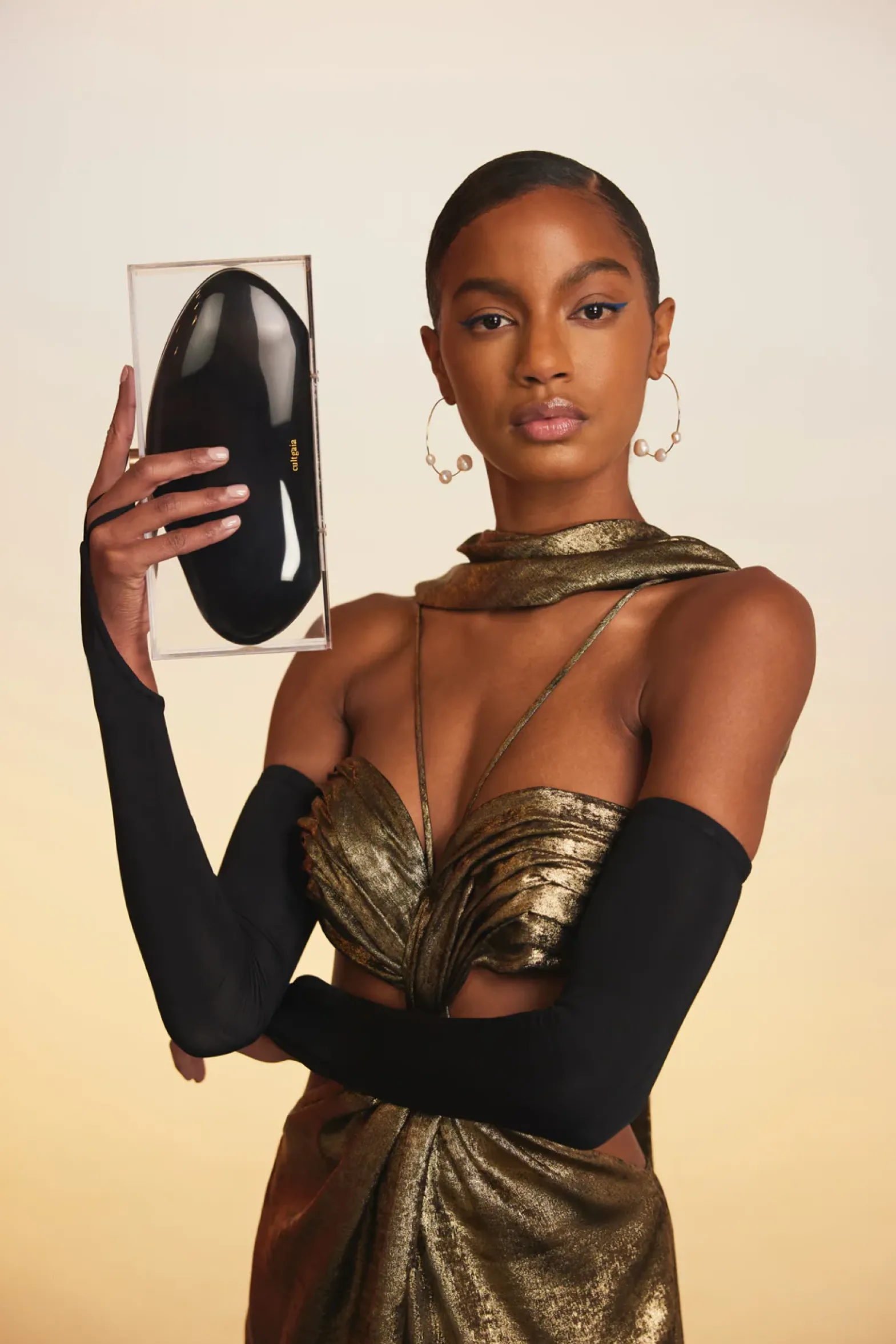 Clutches>Cult Gaia ANNIKA CLUTCH - Black