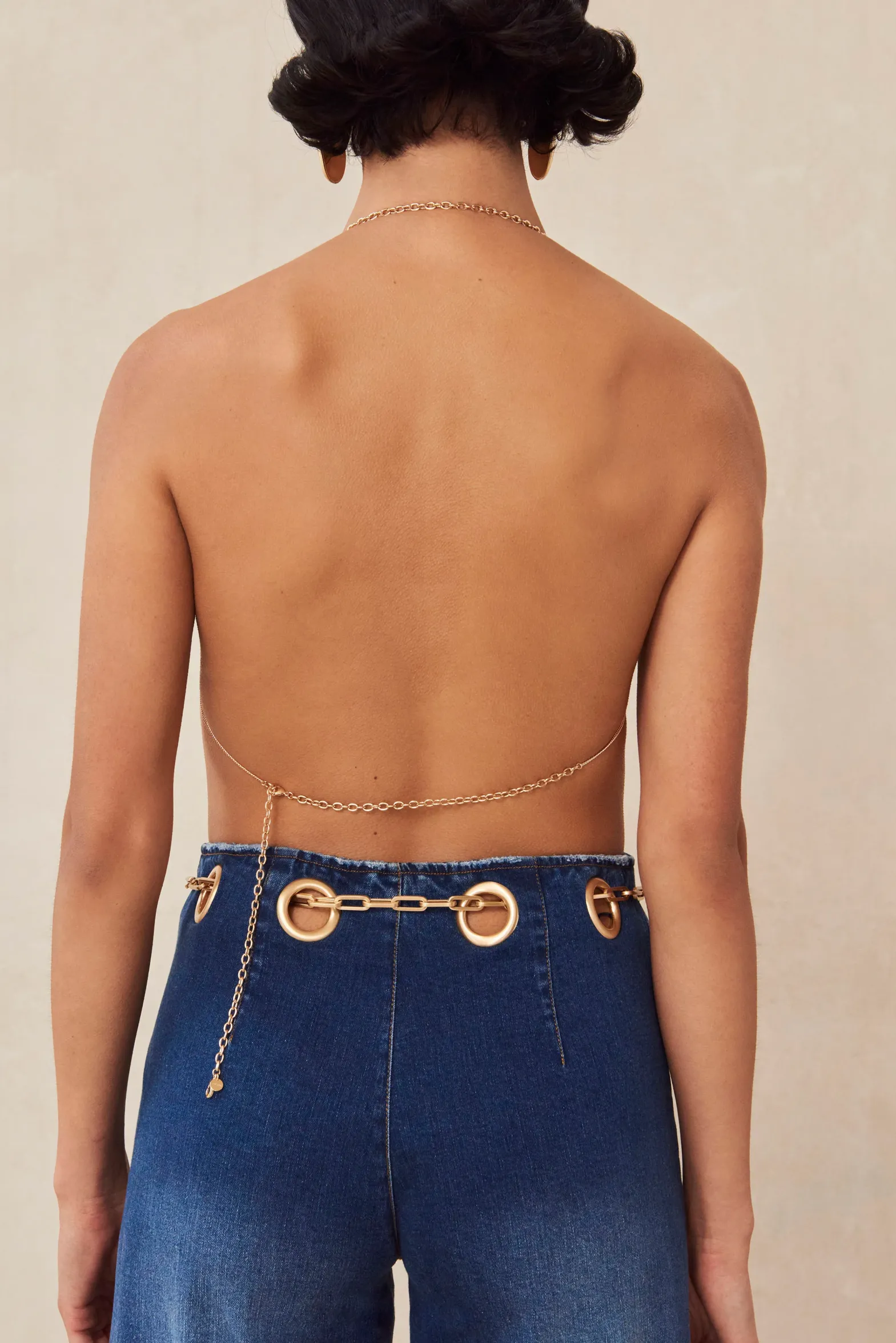 Body Jewelry|Jewelry>Cult Gaia ARIELLA BRA - Shiny Brass