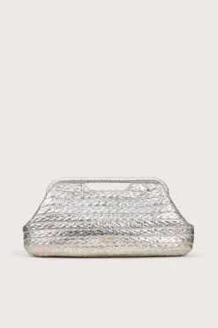 Clutches>Cult Gaia AURORA CLUTCH - Silver