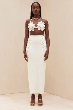 Bikinis>Cult Gaia BELLONA BIKINI TOP - Off White