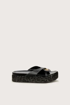 Platforms|Shoes>Cult Gaia BLYTHE PLATFORM - Black