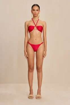 Bikinis>Cult Gaia BRENNER BIKINI TOP - Lollipop