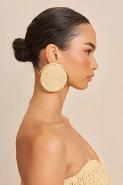 Earrings|Jewelry>Cult Gaia BRYNN EARRING - Natural