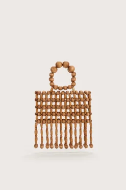 Mini Bags>Cult Gaia CLARA BAG - Chestnut