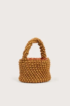 Mini Bags>Cult Gaia CORA MINI BAG - Chestnut