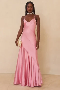 Gowns>Cult Gaia CRISSY GOWN - Shell Pink
