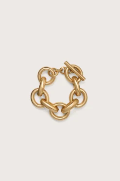 Bracelets|Jewelry>Cult Gaia DELPHI BRACELET - Brushed Brass