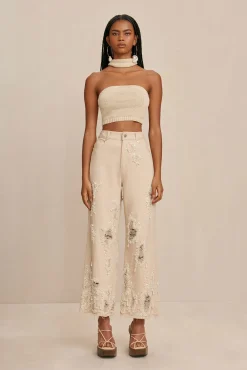 Bottoms>Cult Gaia DENA PANT - Beach