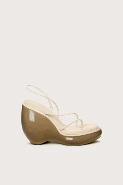 Shoes>Cult Gaia DENALI WEDGE - Off White