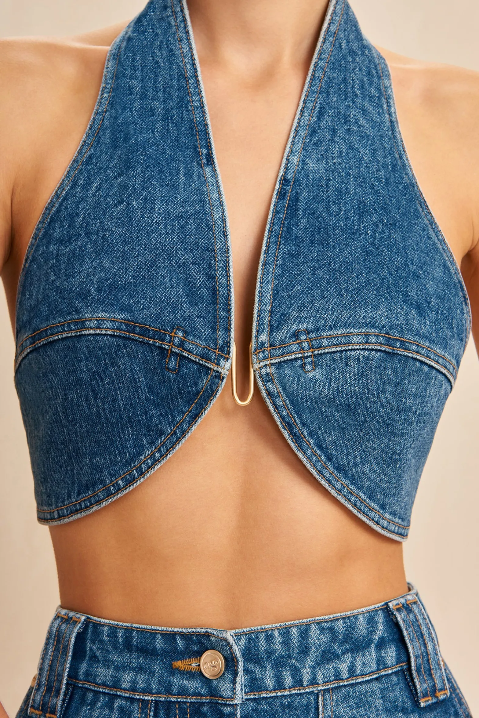 Tops>Cult Gaia DIEM TOP - Indigo