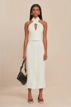 Bottoms>Cult Gaia DOV SKIRT - Off White