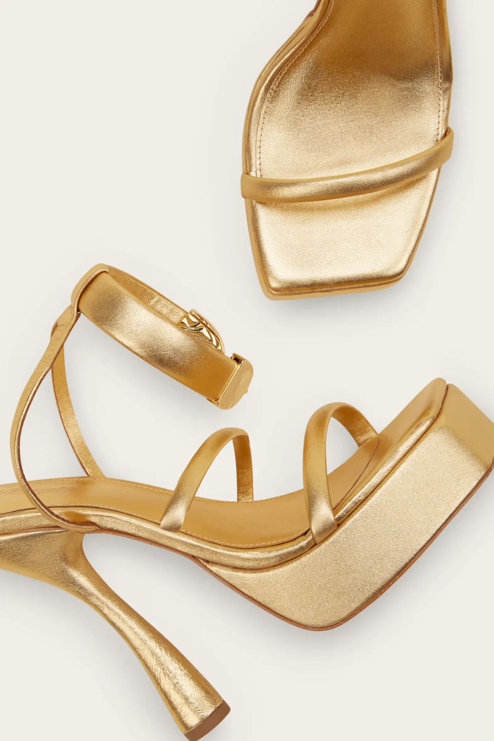Evening|Platforms>Cult Gaia ELODIE SANDAL - Gold