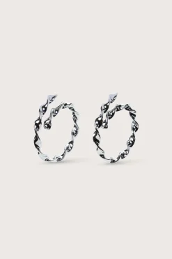 Earrings|Jewelry>Cult Gaia EZARA EARRING - Shiny Silver