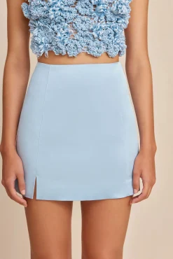 Bottoms>Cult Gaia FLOR SKIRT - Marine