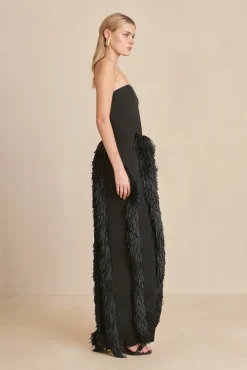 Gowns|Dresses>Cult Gaia FREYA GOWN - Black