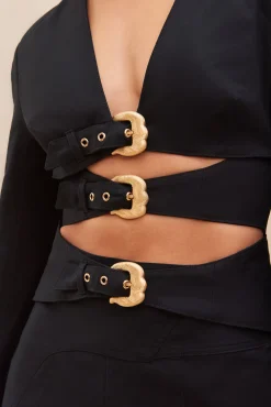 Sets|Tops>Cult Gaia GABBY BLAZER - Black