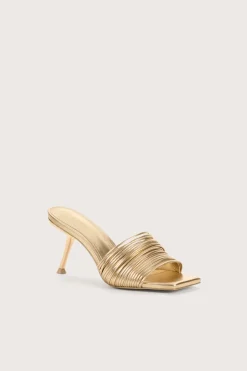 Evening|Sandals>Cult Gaia GIANA SANDAL - Champagne