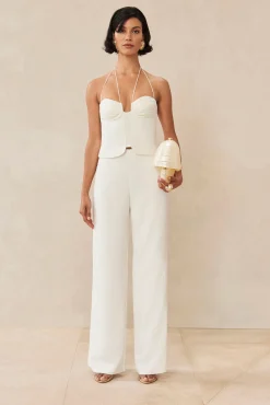 Tops>Cult Gaia HAVANA TOP - Off White
