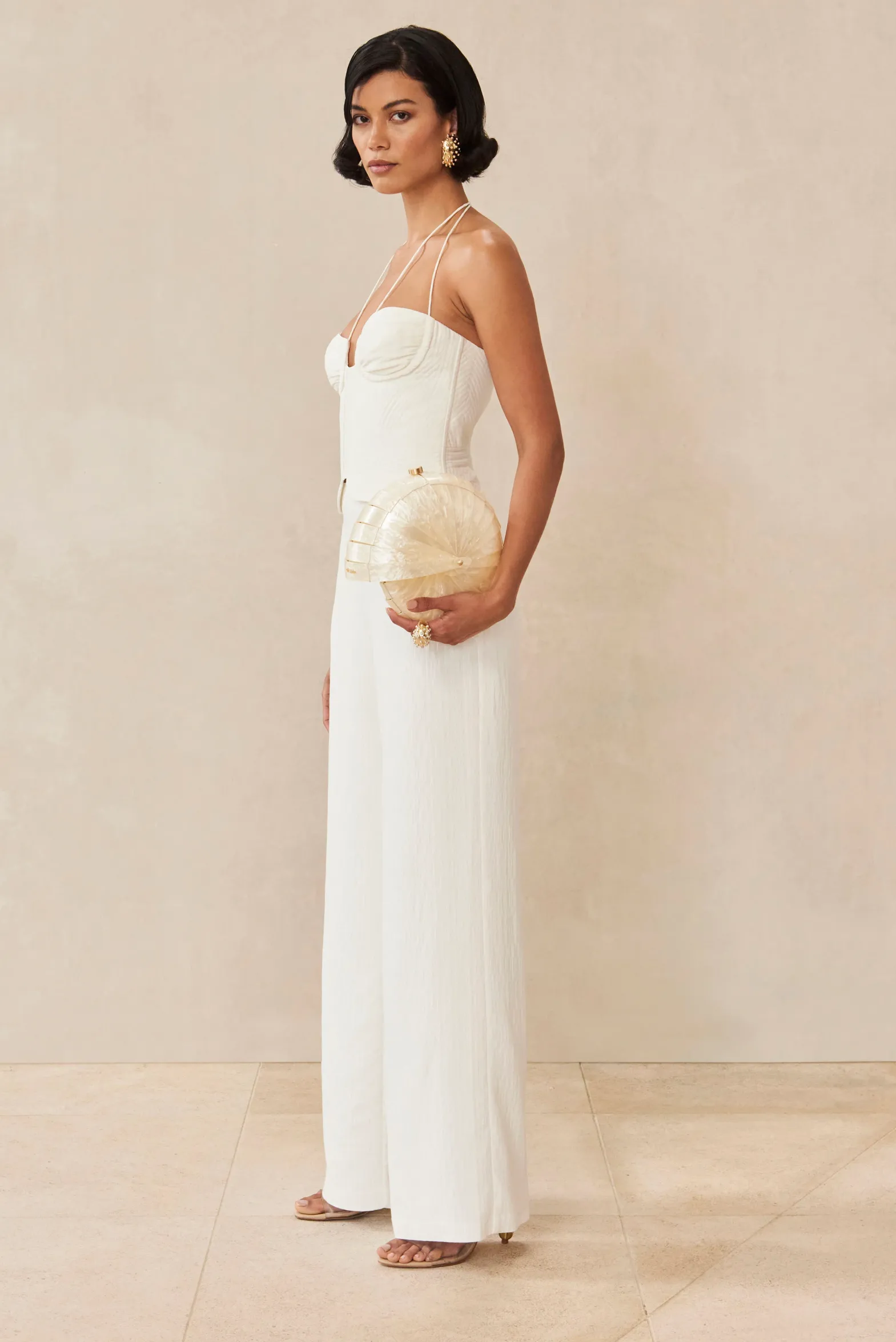 Tops>Cult Gaia HAVANA TOP - Off White