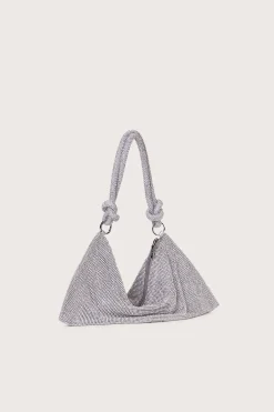 Shoulder Bags|Mini Bags>Cult Gaia HERA MINI SHOULDER BAG - CLEAR Rhinestone