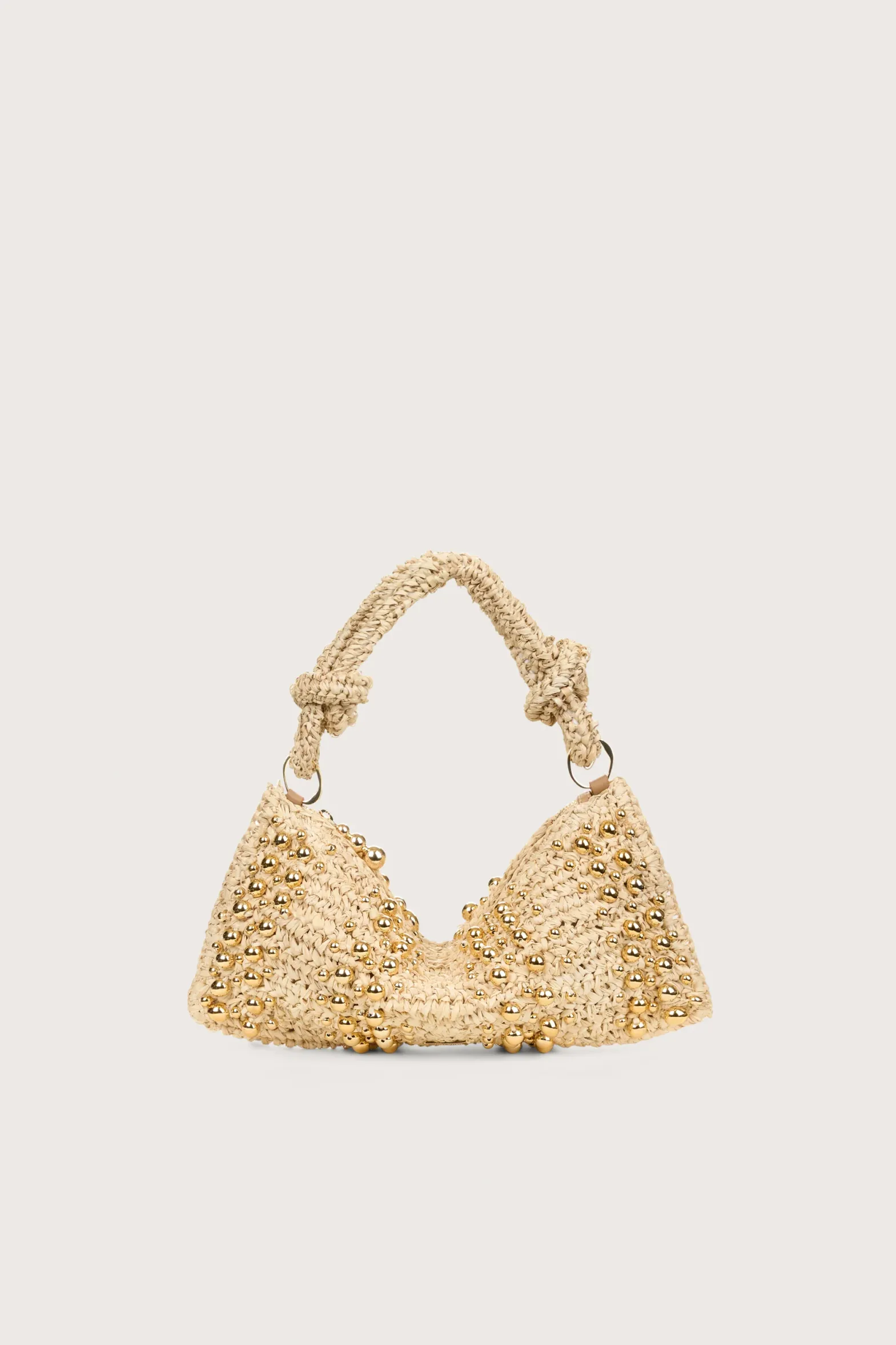 Shoulder Bags|Mini Bags>Cult Gaia HERA NANO SHOULDER BAG - Natural Raffia