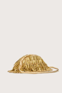 Crossbody Bags|Mini Bags>Cult Gaia JAALA NANO CROSSBODY BAG - Brushed Brass