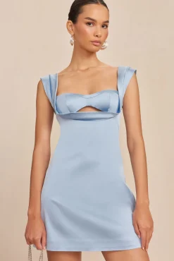 Dresses>Cult Gaia JAIRA DRESS - Marine