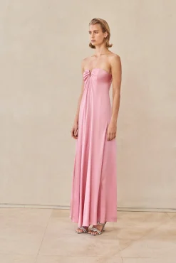 Gowns>Cult Gaia JANELLE GOWN - Shell Pink