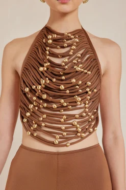 Tops>Cult Gaia JONNA TOP - Tavern