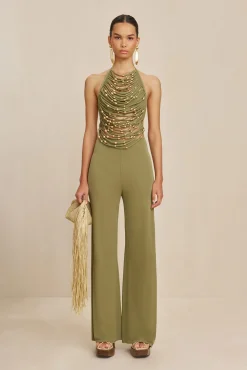 Tops>Cult Gaia JONNA TOP - Tea