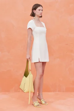 Dresses>Cult Gaia LEONORA DRESS - Off White