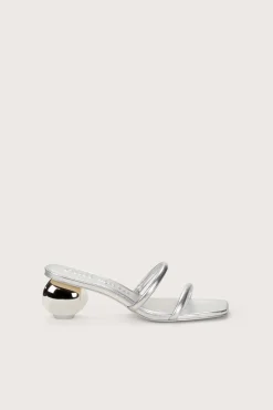 Sandals|Shoes>Cult Gaia LEORA SANDAL - Silver