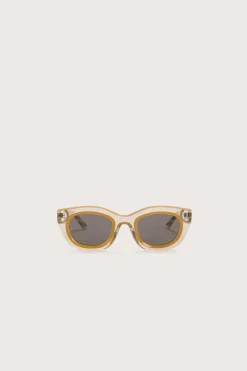 Accessories|Sunglasses>Cult Gaia LILI SUNGLASSES - Off White
