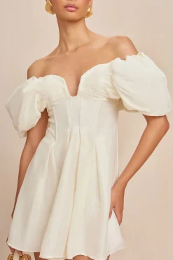 Dresses>Cult Gaia LISSETT DRESS - Off White