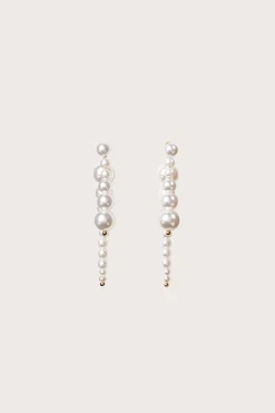 Jewelry|Accessories>Cult Gaia LORELI EARRING - Pearl