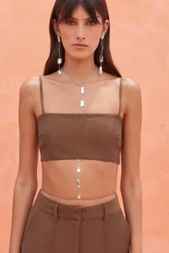 Body Jewelry|Jewelry>Cult Gaia MALAYA BODY JEWELRY - Shiny Silver