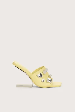 Sandals|Shoes>Cult Gaia MALAYA SANDAL - Lemon Sorbet