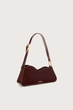 Shoulder Bags>Cult Gaia MALVI SHOULDER BAG - Espresso