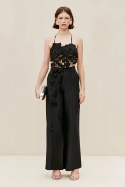 Tops>Cult Gaia MARGAUX TOP - Black