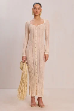 Knits|Dresses>Cult Gaia MARIELLA KNIT DRESS - Beach