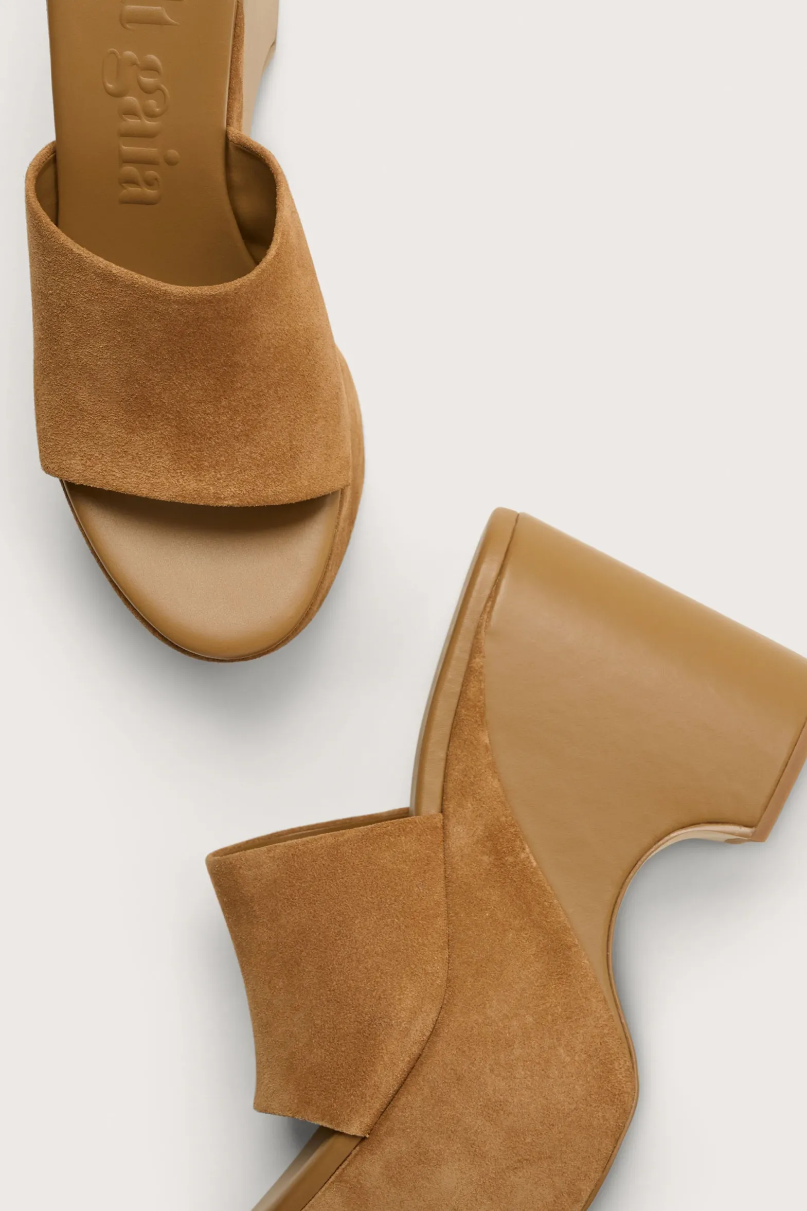 Platforms|Shoes>Cult Gaia NATASHA PLATFORM - CAMEL