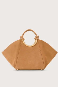 Tote Bags>Cult Gaia NILA TOTE BAG - Camel