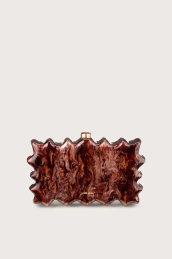 Clutches>Cult Gaia PALOMA CLUTCH - Bronze
