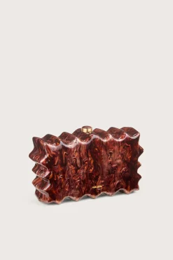 Clutches>Cult Gaia PALOMA CLUTCH - Bronze