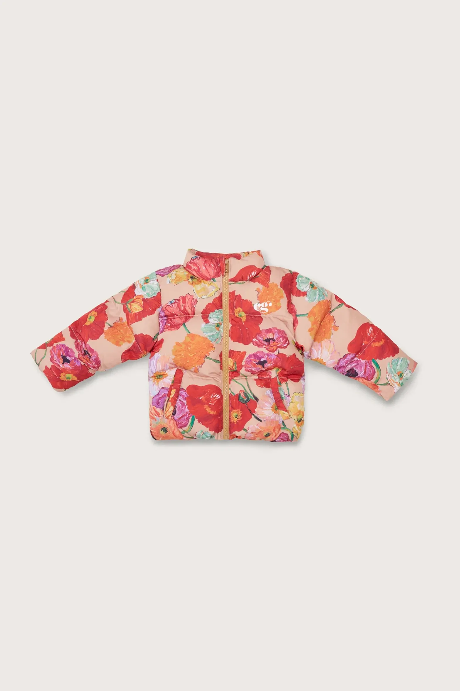 Kids>Cult Gaia POLINA BABY PUFFER - PAINTED FLORAL