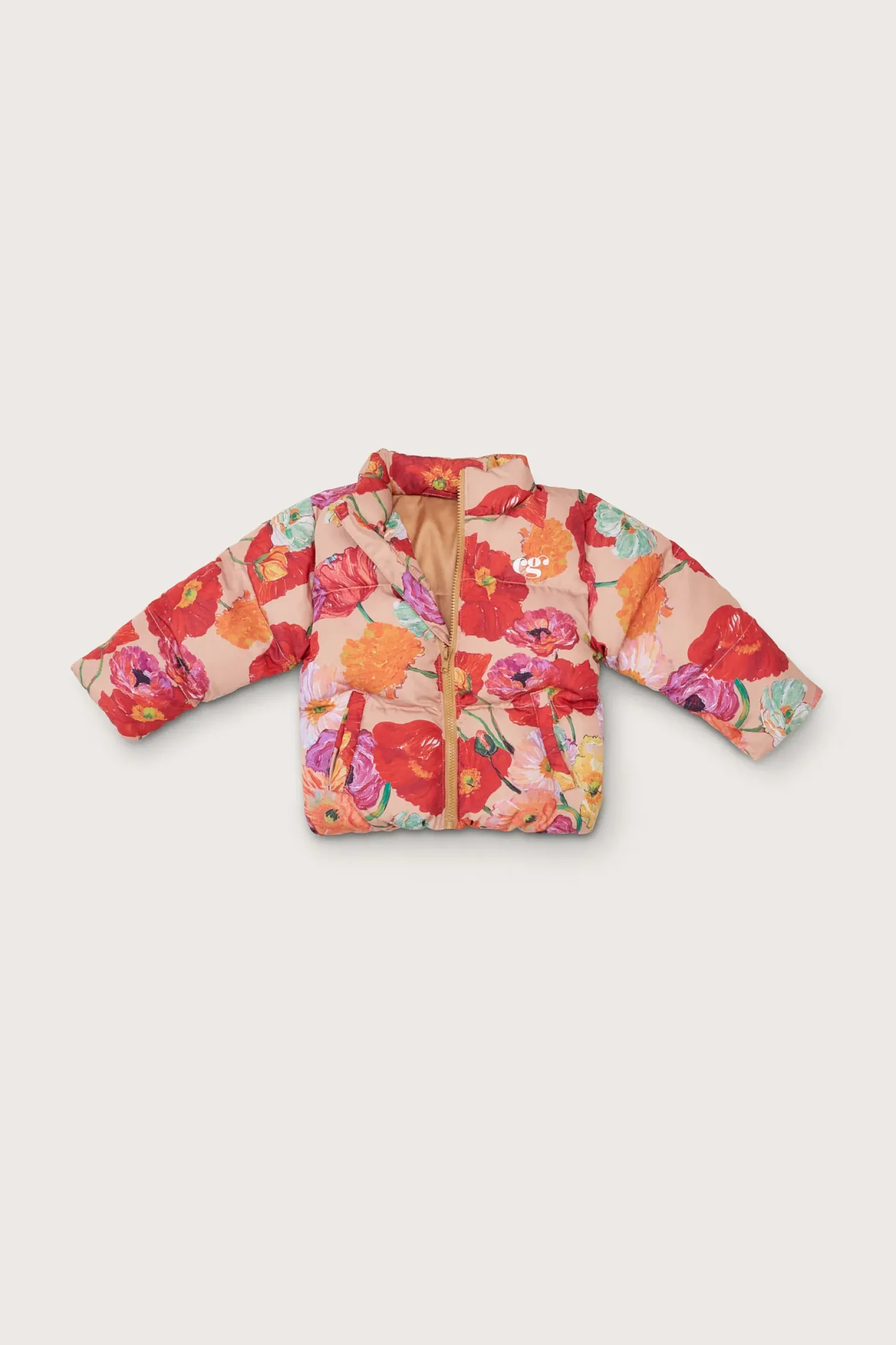 Kids>Cult Gaia POLINA BABY PUFFER - PAINTED FLORAL